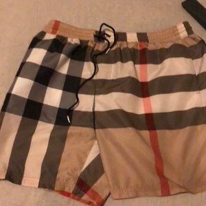 Men’s Burberry bathing suit xl